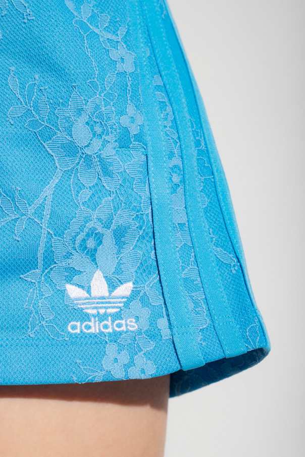adidas Originals Men?S Blue Version Silky Shorts, Power Blue